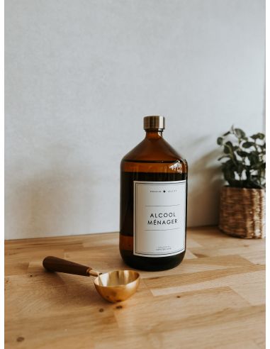 Alcool Ménager - Bouteille Ambre