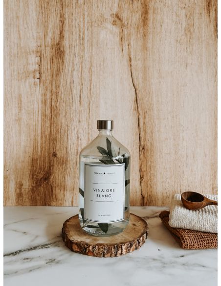 Vinaigre Blanc - Bouteille Transparent