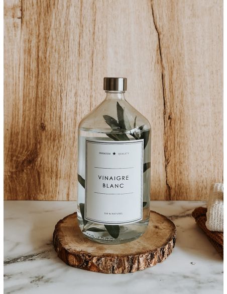 Vinaigre Blanc - Bouteille Transparent