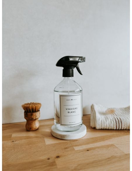 Sous-Flacon en Marbre Blanc (2 pces)