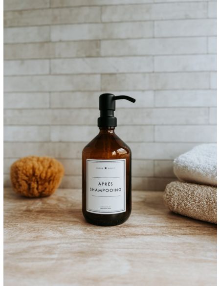 Flacon Ambre - Après-shampooing