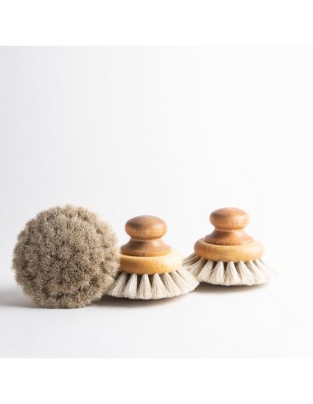 Brosse de Bain en Bois d'Erable et Crin de Cheval