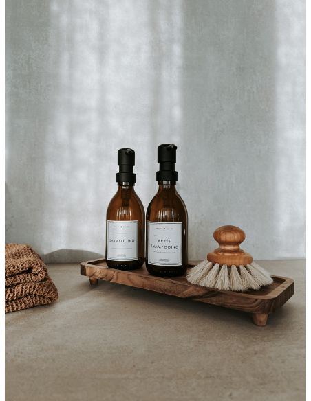 Brosse de Bain en Bois d'Erable et Crin de Cheval