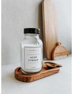 Acide Citrique - Bocal Transparent