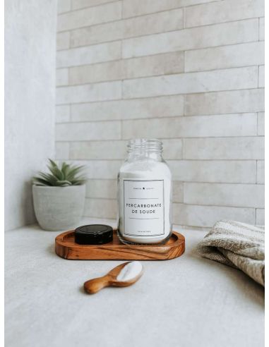 Bocal Transparent - Percarbonate de Soude