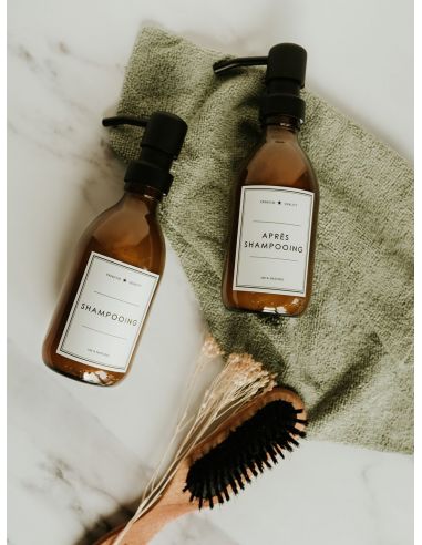 Flacon Ambre - Après-shampooing