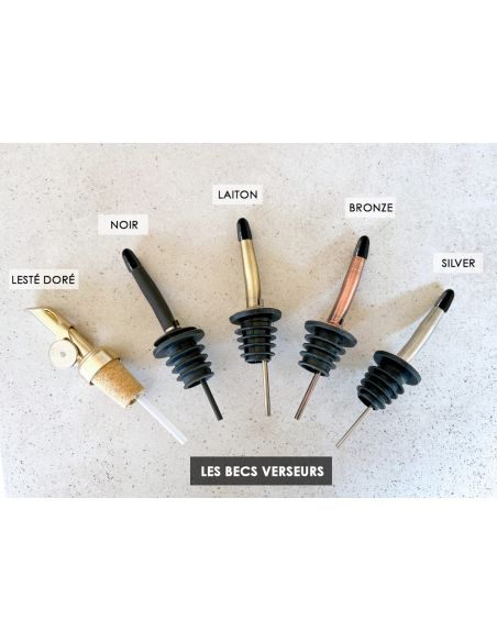 Bouteille en Verre Transparent - Huile d'Olive - 500ml