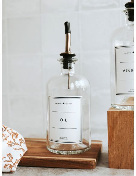 Oil - Bouteille Transparent - 500ml