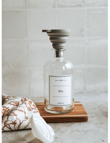 Entonnoir pliable en silicone