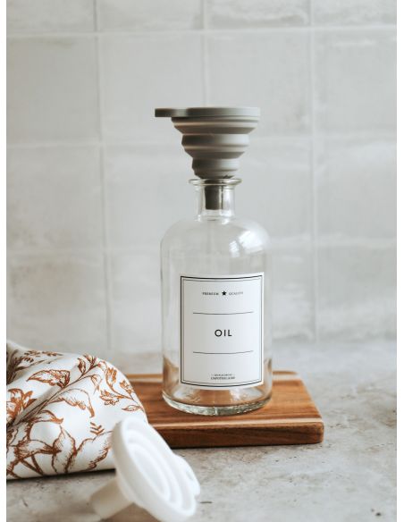 Entonnoir pliable en silicone