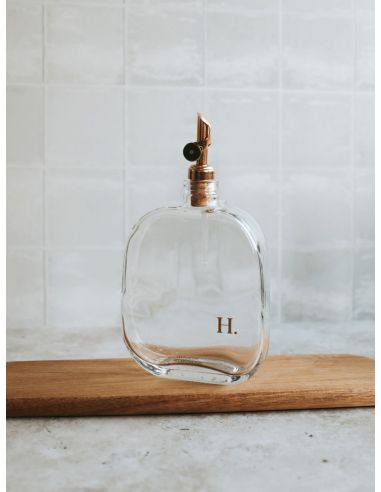Bouteille Huile Transparente - Collection Organic