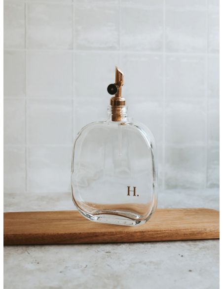 Bouteille Huile Transparente - Collection Organic