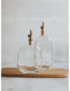 Bouteille Huile Transparente - Collection Organic 2