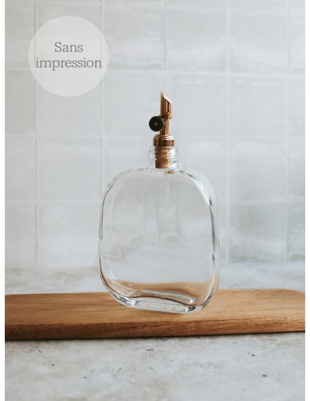 Bouteille Huile Transparente - Collection Organic