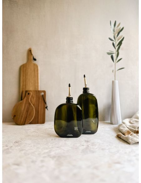 Bouteille Organic Vert Antique - Huile