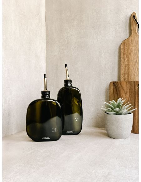 Bouteille Organic Vert Antique - Huile