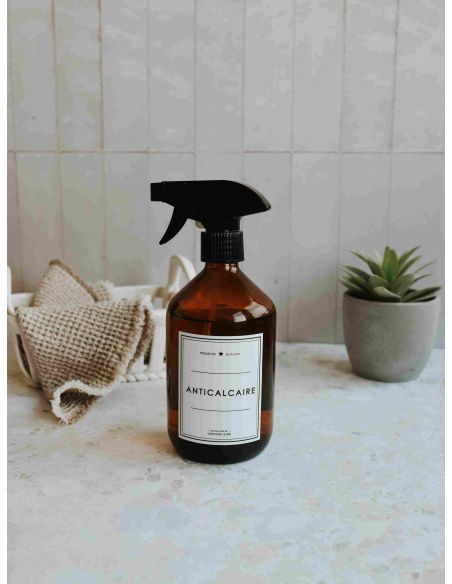 Flacon Spray Ambre 500ml - Anticalcaire