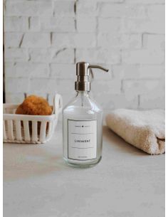 Flacon en Verre Transparent - Liniment