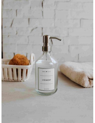 Flacon en Verre Transparent - Liniment