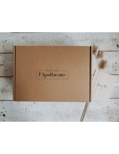 Box 4 Flacons Ambre - Essentiels Beauté